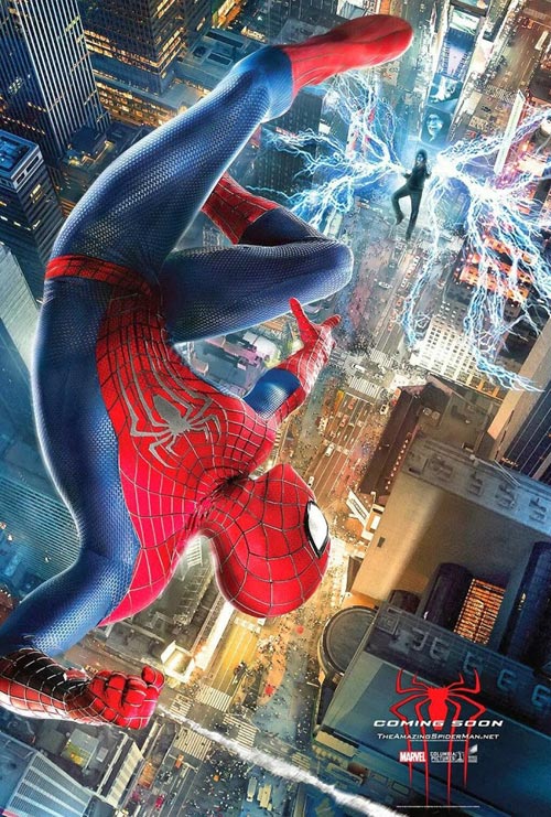 スパイダーマンvsエレクトロ アメイジング スパイダーマン2 の新しいポスターが2枚公開 最新映画情報局 ニュース 予告編