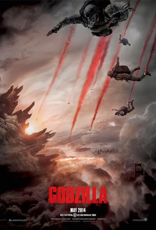 ハリウッド版ゴジラ ポスター